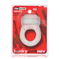 Anillo para el Pene Hunkyjunk REVRING con Vibrador - Claro