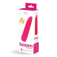 VeDO Boom Rechargeable Powerful Vibe in Pink