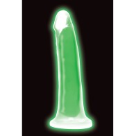 Dildo Curve Toys Lollicock - Placer que Brilla en la Oscuridad