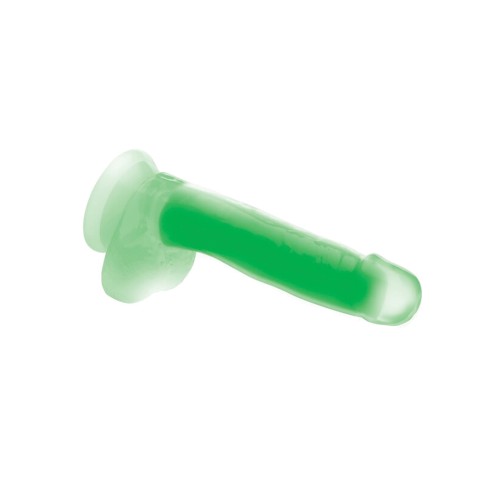 Curve Toys Lollicock 7 Glow In The Dark Silicone Dildo