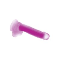 Curve Toys 7 Inch Glow In The Dark Dildo Purple