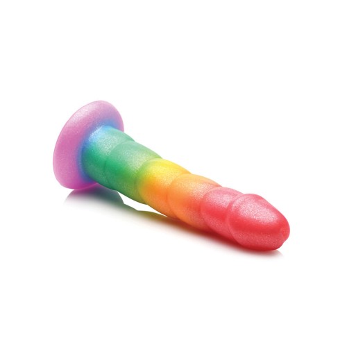 Simply Sweet 6.5 Inch Rainbow Dildo - Curve Toys