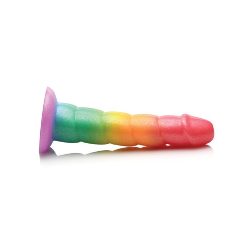 Dildo Arcoíris Simply Sweet de 6.5 Pulgadas - Curve Toys