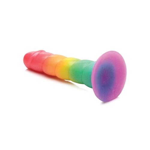 Dildo Arcoíris Simply Sweet de 6.5 Pulgadas - Curve Toys