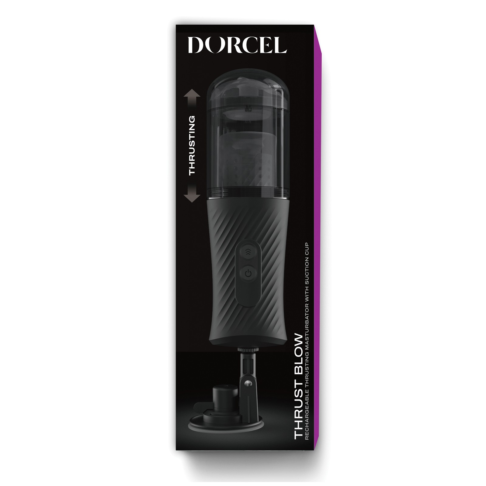 Masturbador Automático Thrust Blow de Dorcel Negro