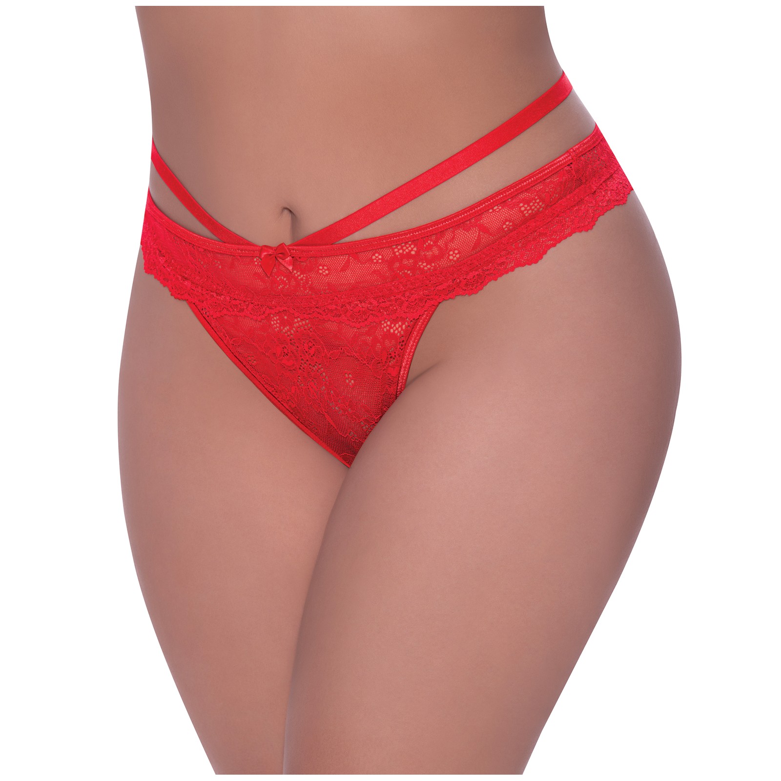 Ooh La Lace Cheeky Panty Red