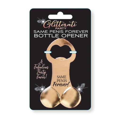 Glitterati Penis Bottle Opener | Fun Celebration Accessory