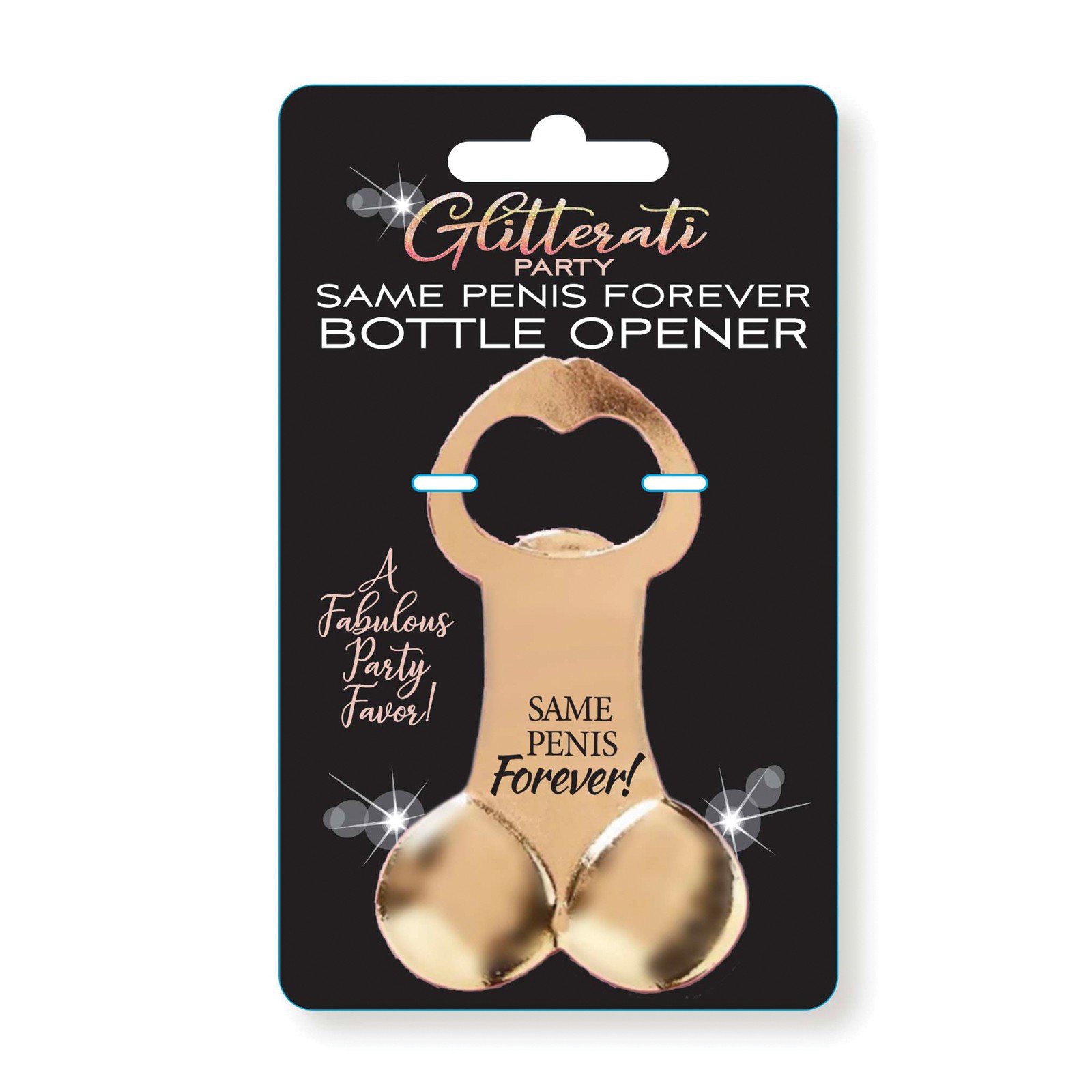 Glitterati Penis Bottle Opener | Fun Celebration Accessory