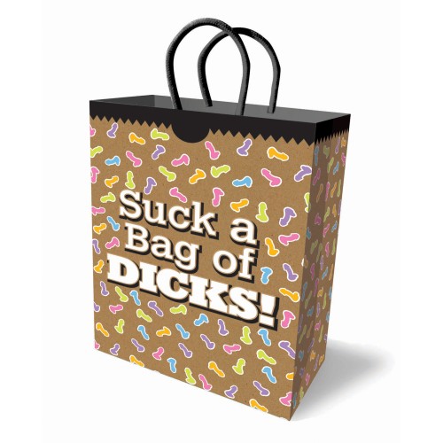 Suck A Bag of Dicks Gift Bag - Funny Novelty