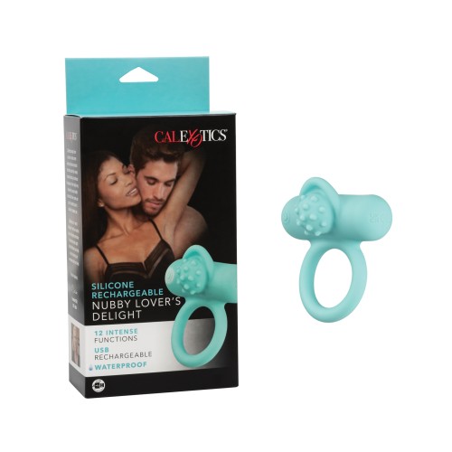 Rechargeable Silicone Nubby Lovers Delight