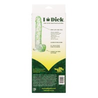 Naughty Bits I Leaf Dick Glow In The Dark Dildo