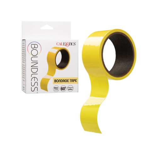 Boundless Bondage Tape Yellow - Versatile BDSM