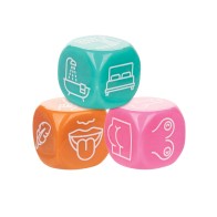 Juego de Dados Sexuales Naughty Bits Roll With It para Parejas