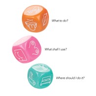 Naughty Bits Roll With It Sex Dice Game for Couples