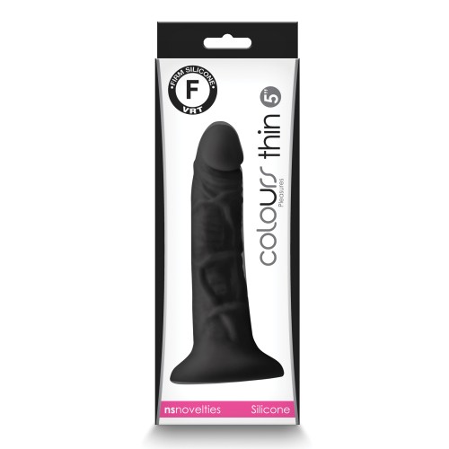 Dildo Delgado Colours Pleasure de 5" - Sensación Realista