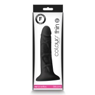 Dildo Delgado Colours Pleasure de 5" - Sensación Realista