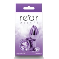 Rear Assets Chrome-Plated Small Anal Toys