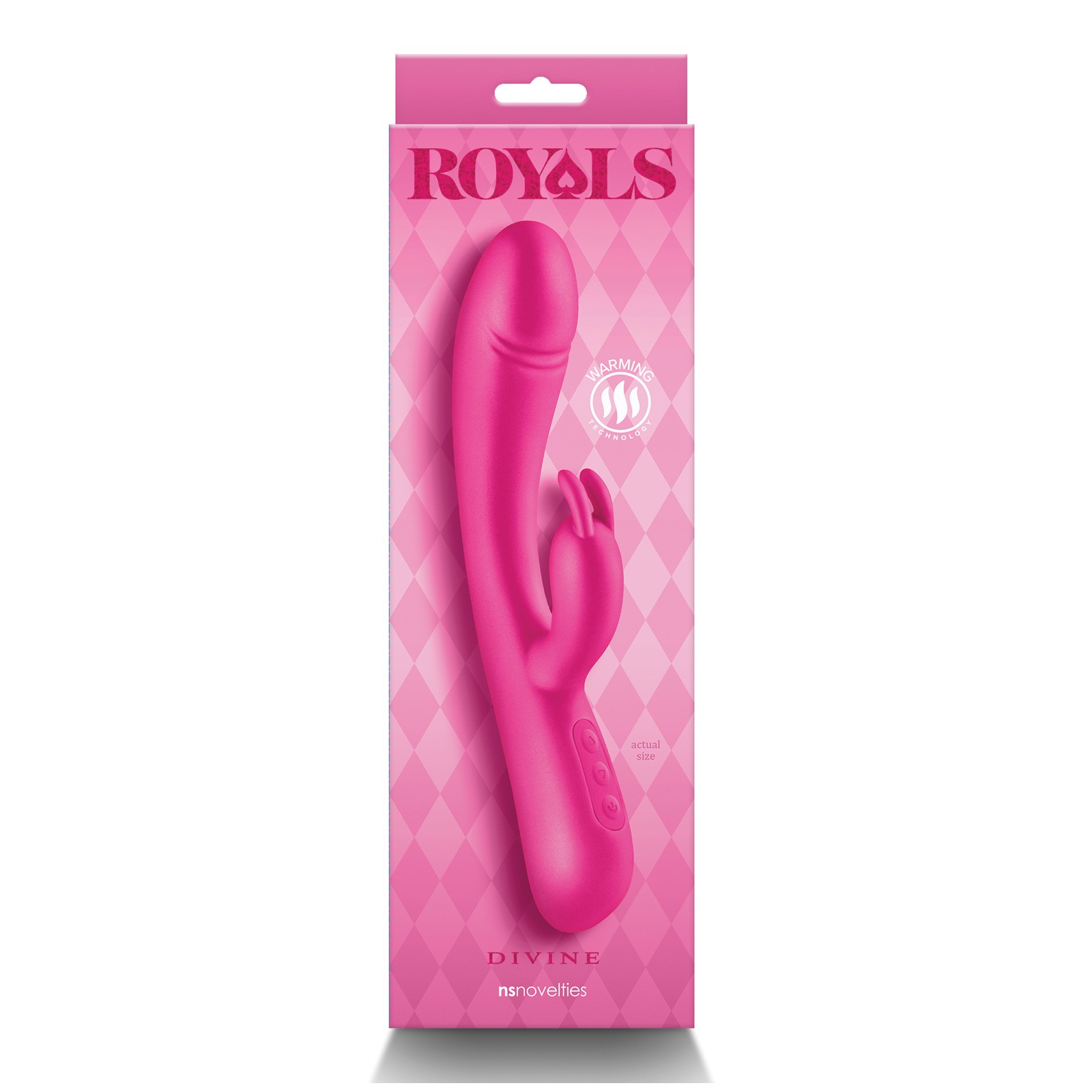 Royals Divine Metallic Pink Vibrators