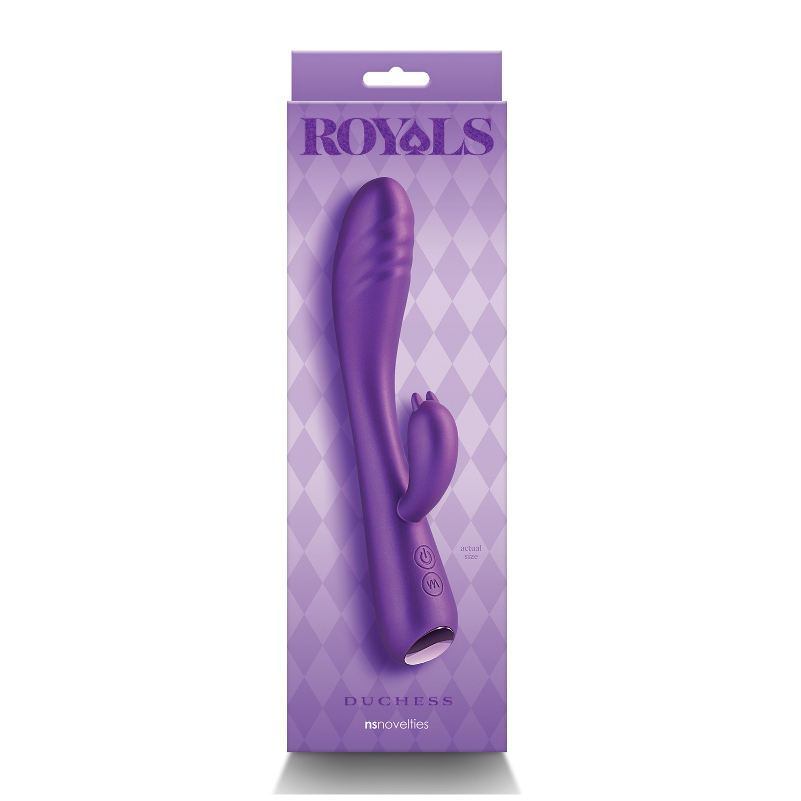 Royals Duchess Vibrator - Metallic Purple