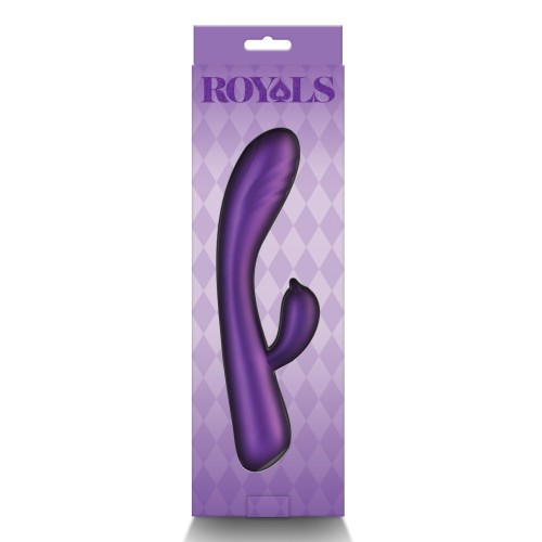 Royals Duchess Vibrator - Metallic Purple