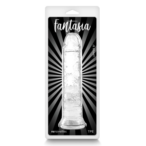 Dildo Fantasia Upper de 8" - Claro