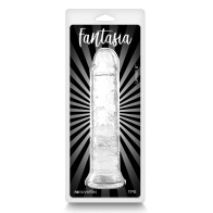 Dildo Fantasia Upper de 8" - Claro