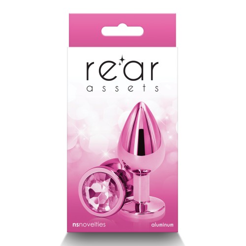 Rear Assets Medium Chrome-Plated Anal Toy