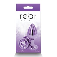 Purple Rear Assets Medium Anal Toy