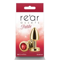 Rear Assets Gold Petite Anal Toy Red