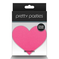 Pretty Pasties Heart II Assorted - 4 Pair