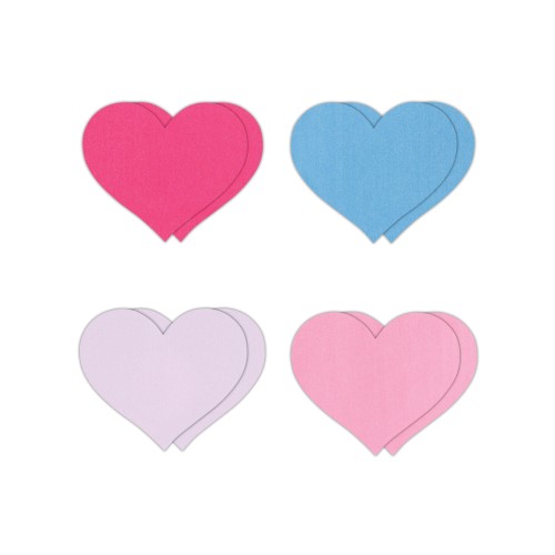 Pretty Pasties Heart II Assorted - 4 Pair