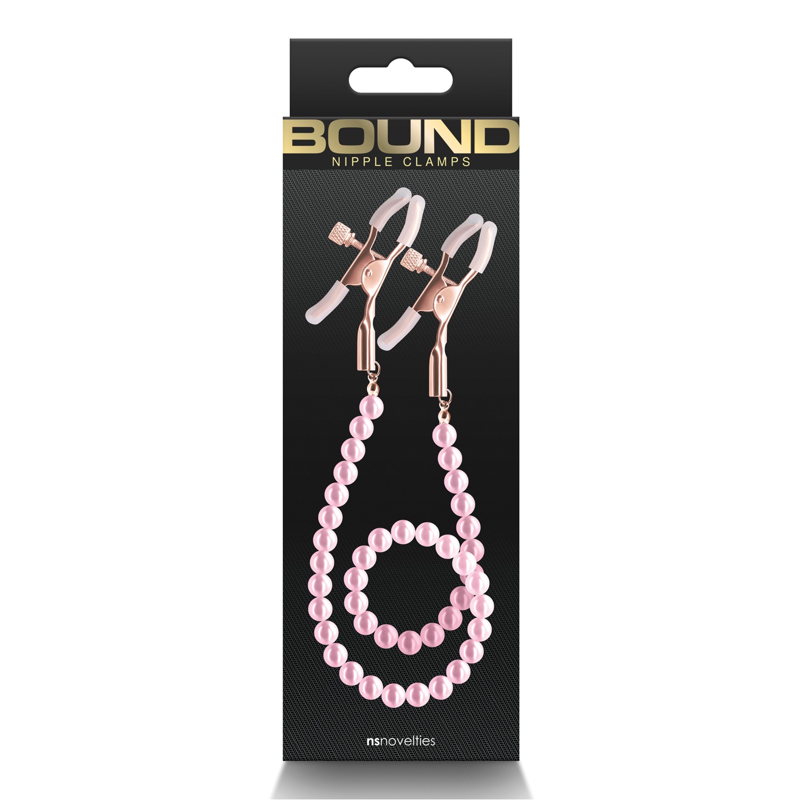 Bound DC1 Adjustable Nipple Clamps Pink