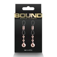 Bound D1 Nipple Clamps Rose Gold