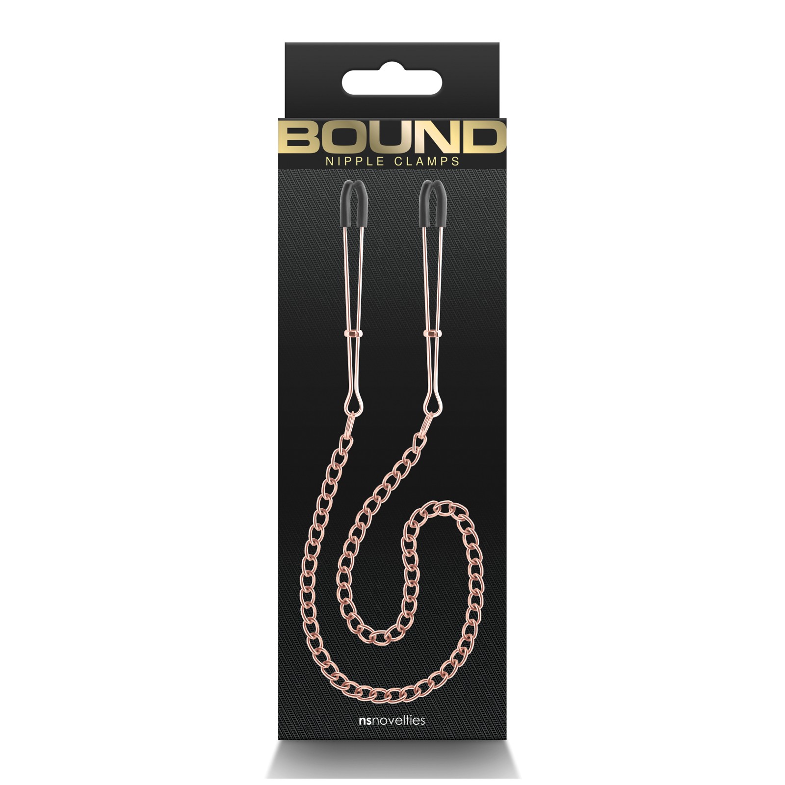 Bound DC3 Nipple Clamps Rose Gold