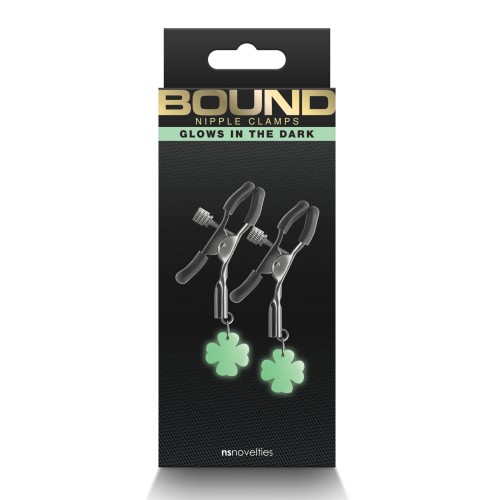 Bound G4 Adjustable Nipple Clamps - Gunmetal