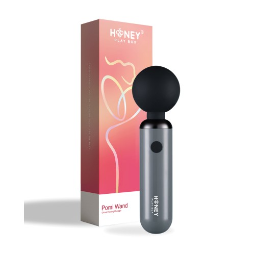 Pomi Wand Clit Tease Vibrator Grey