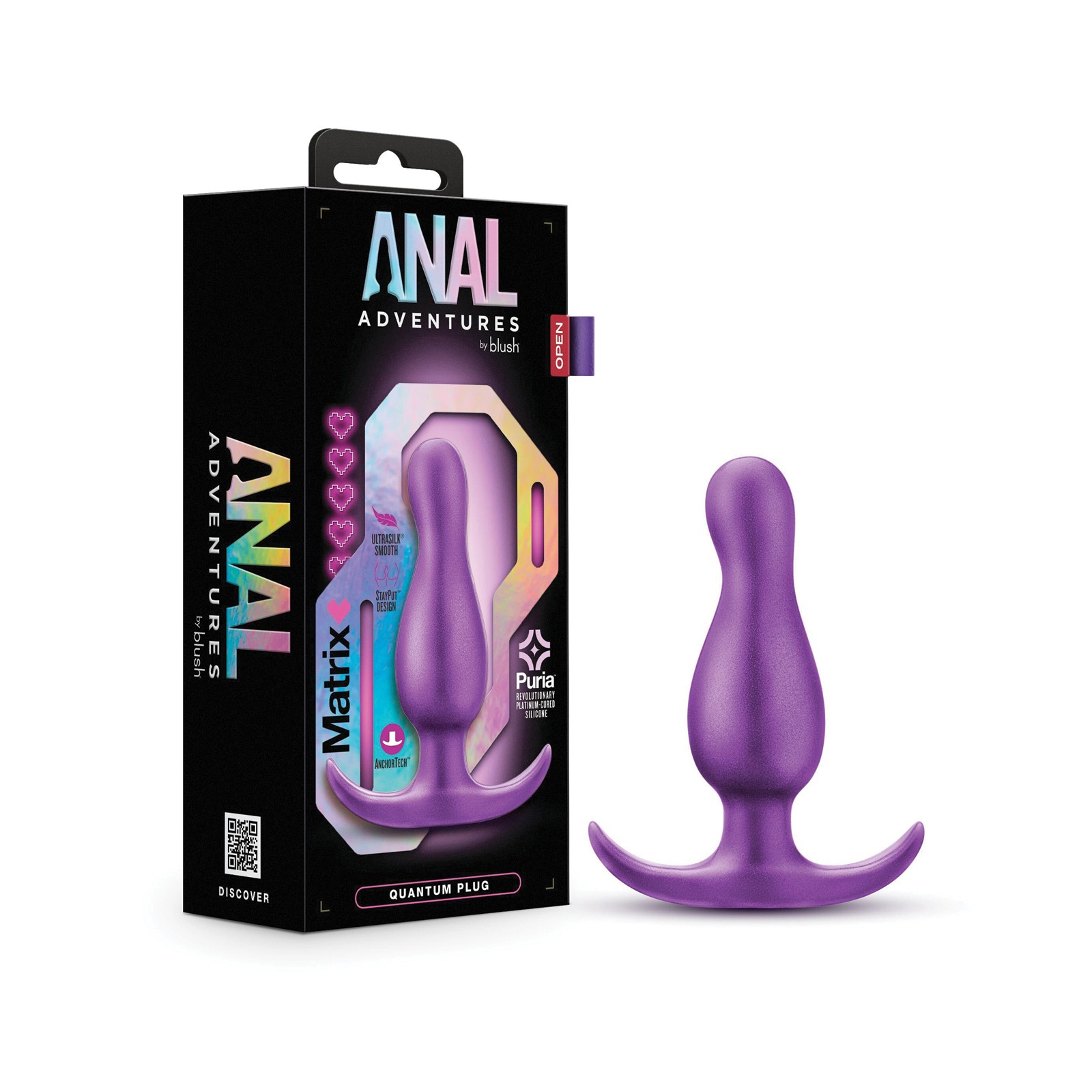 Purple Anal Adventures Matrix Plug