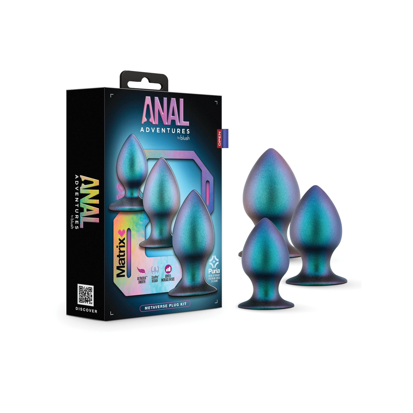 Blush Anal Adventures Matrix Metaverse Plug Kit