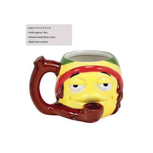 Fashioncraft Rasta Emoji Mug