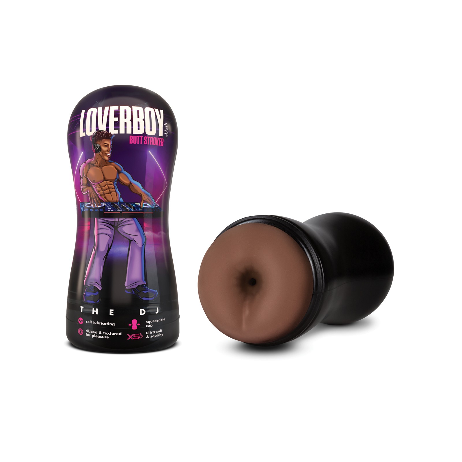 Blush Coverboy DJ Self-Lubricating Stroker