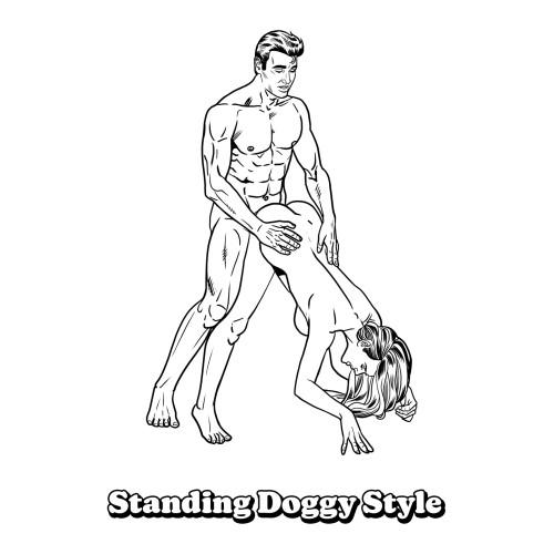 Wood Rocket Sex Positions Coloring Book