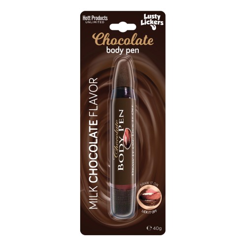 Milk Chocolate Body Pen for Intimate Fun