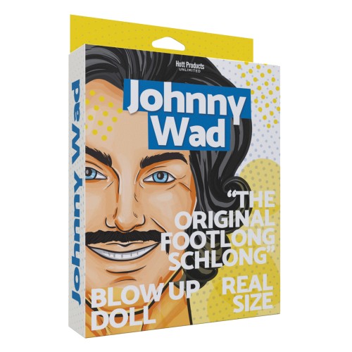 Johnny Wad Inflatable Doll with Large Penis