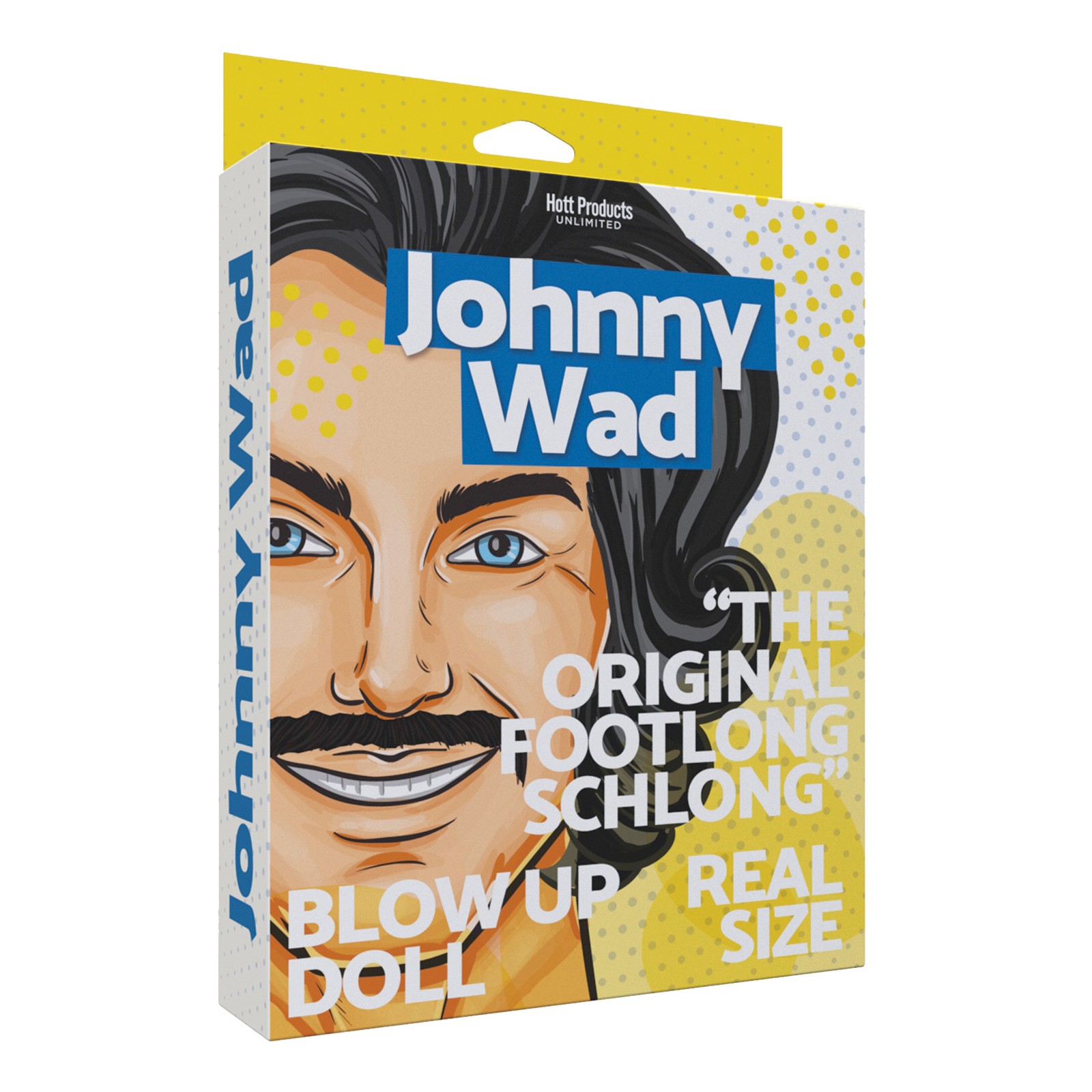 Muñeco Inflable Johnny Wad con Pene Grande