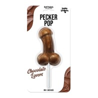 Chupetín de Pene - Sabor Chocolate