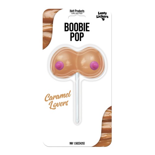 Lusty Lickers Boobie Pop - Amantes del Caramelo