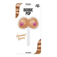 Lusty Lickers Boobie Pop - Caramel Lovers