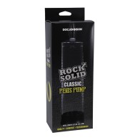 Bomba de Pene Clásica Rock Solid para Erecciones Mejoradas