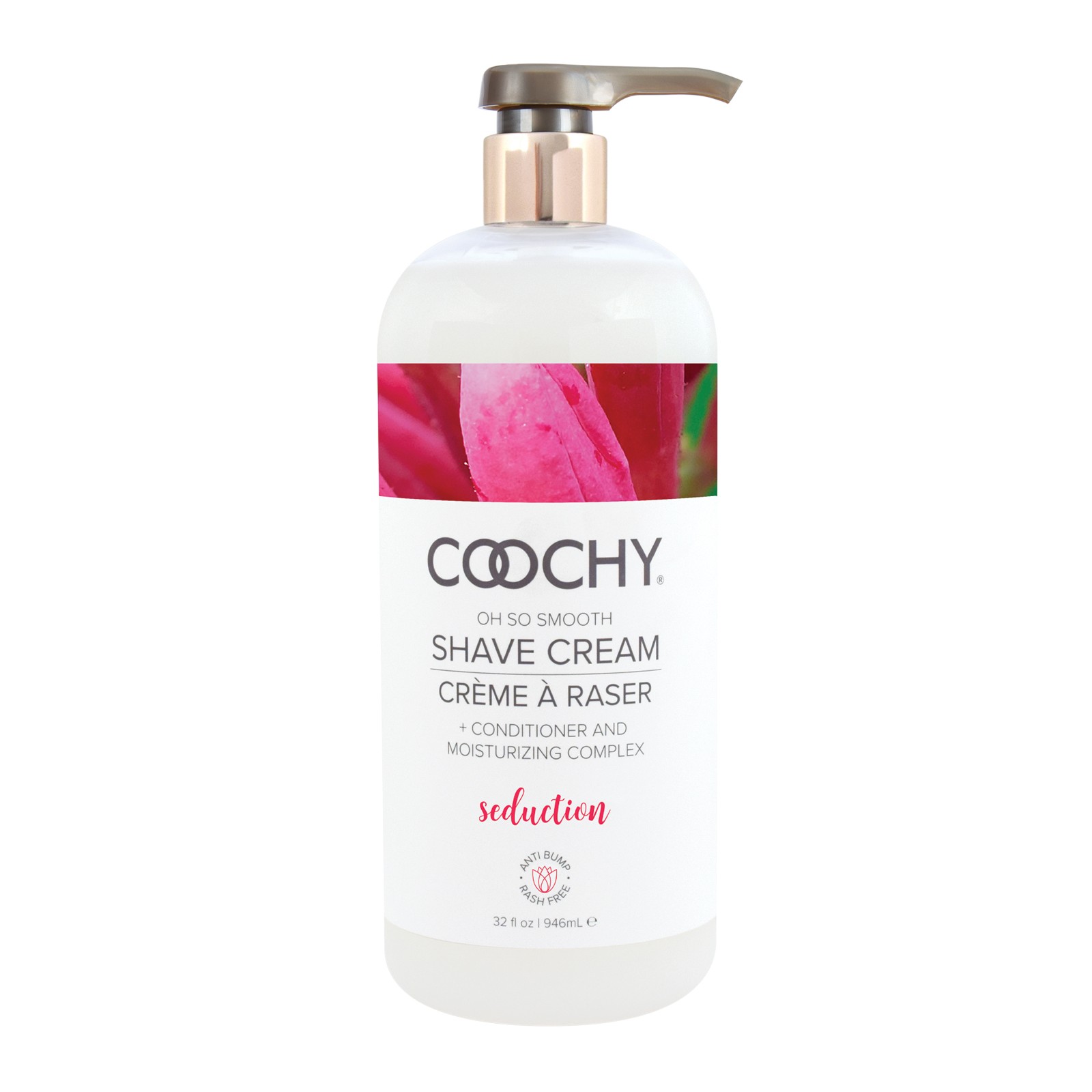 COOCHY Seduction Shave Cream 32 oz Honeysuckle Citrus