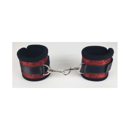 Spartacus Neoprene Wrist Restraints - Red